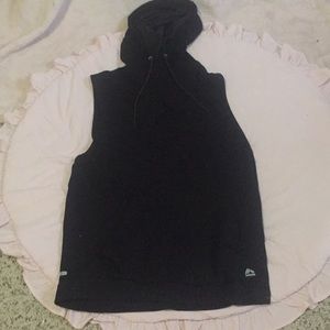 Sleeveless hoodie